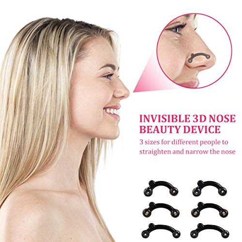 WINOMO Nose Up Lifting Shaping Clip Clipper Shaper Beauty Tool Set Plastic（P...