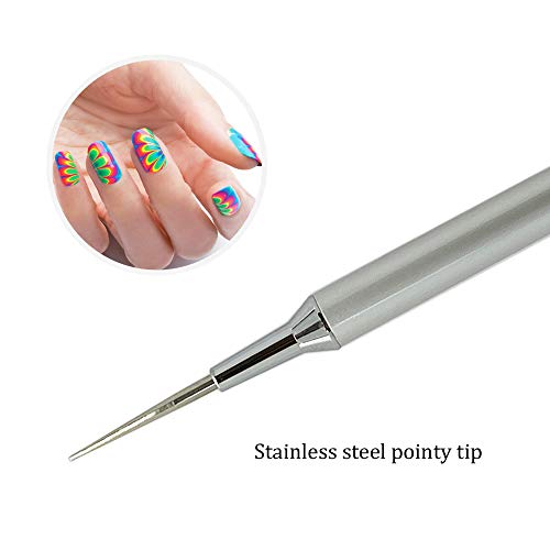 Winstonia Nail Art Water Marble Tool for Watermarbling Pattern Manicure – Poi...