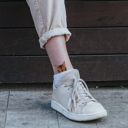 WIRESTER Temporary Tattoo Stickers for Girls Boys Kids Adults, Fake Tattoos o...