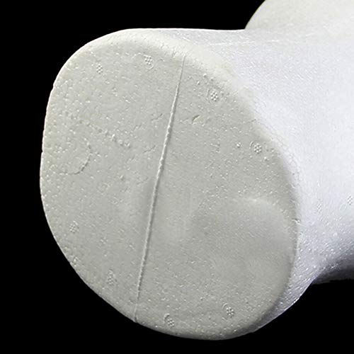 wirlsweal ale Mannequin Head, Model Lightweight Sturdy Styrofoam Durable Foam...