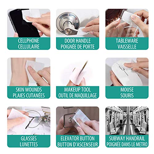 Wish Alcohol Prep Pads Medical-Grade, Sterile, Individually-Wrapped, Isopropy...