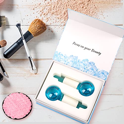 Beauty Ice Roller Globes Facial Roller Cold Skin Massagers, Cooling Globes Fo...