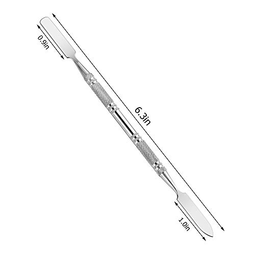 Wismee 5Pcs Makeup Spatula tool metal Set Professional Beauty Stainless Steel...