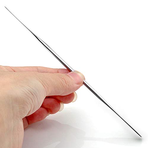 Wismee 5Pcs Makeup Spatula tool metal Set Professional Beauty Stainless Steel...