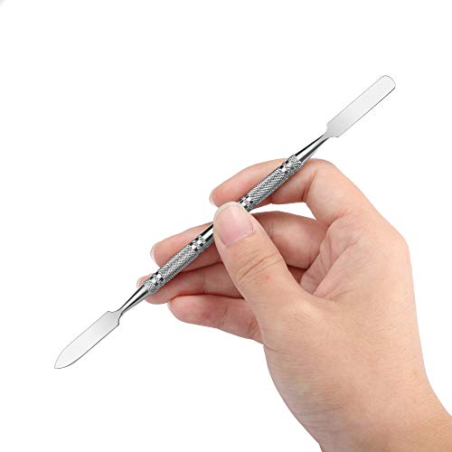 Wismee 5Pcs Makeup Spatula tool metal Set Professional Beauty Stainless Steel...