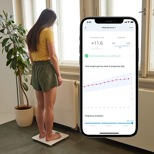 Withings Body+ - Digital Wi-Fi Smart Scale with Automatic Smartphone App Sync...