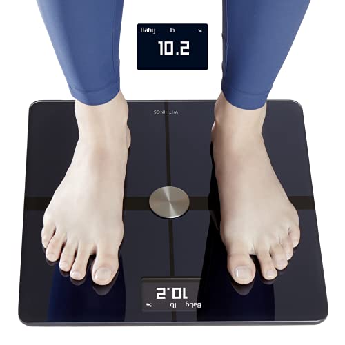 Withings Body+ - Digital Wi-Fi Smart Scale with Automatic Smartphone App Sync...