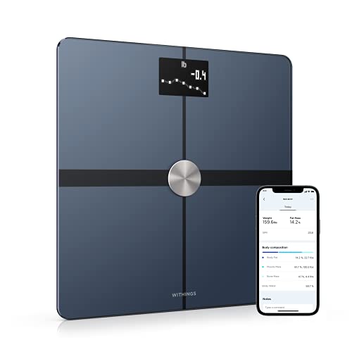 Withings Body+ - Digital Wi-Fi Smart Scale with Automatic Smartphone App Sync...