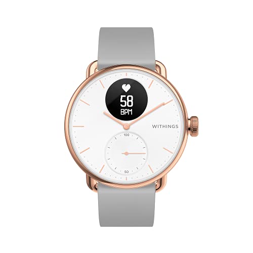 Withings ScanWatch – Hybrid Smartwatch with ECG, Heart Rate and Oximeter