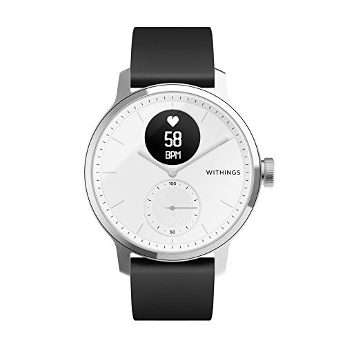 Withings ScanWatch - Hybrid Smartwatch with ECG, Heart Rate Sensor and Oximet...