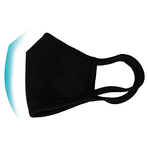 WITHMOONS 3PCS Cotton Face Mouth Mask Cool Mesh Cloth 3 Layers Facial Reusabl...