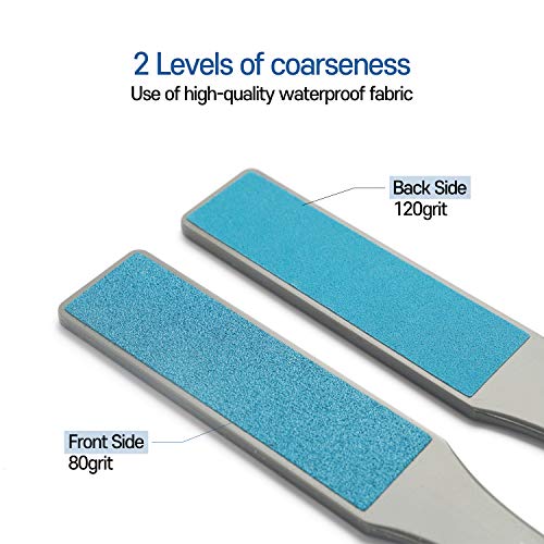 WITHSHYAN Korean Professional Foot File - Double-Sided Callus Remover, Feet S...