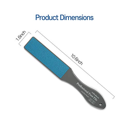 WITHSHYAN Korean Professional Foot File - Double-Sided Callus Remover, Feet S...