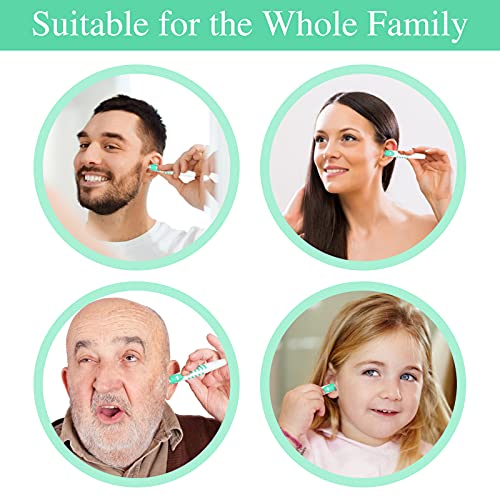 Ear Wax Removal, Spiral Soft Ear Wax Remover, Ear Wax Removal Tool with 16 Wa...