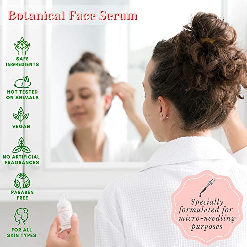 Derma Roller For Face Skincare Kit - 0.3mm Micro Needler Face Roller - Derma ...