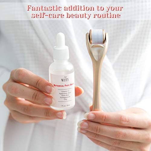 Derma Roller For Face Skincare Kit - 0.3mm Micro Needler Face Roller - Derma ...