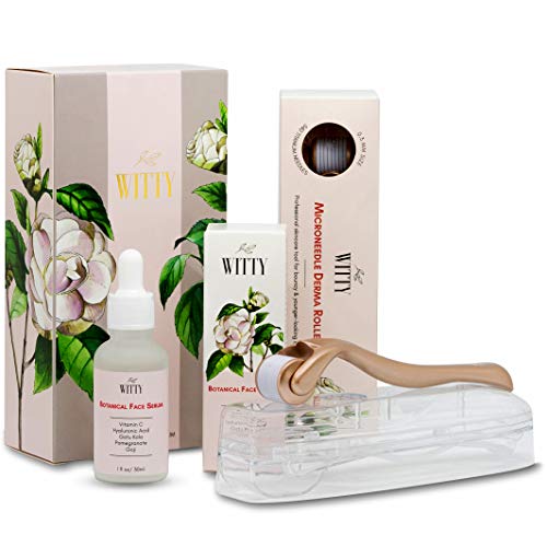 Derma Roller For Face Skincare Kit - 0.3mm Micro Needler Face Roller - Derma ...
