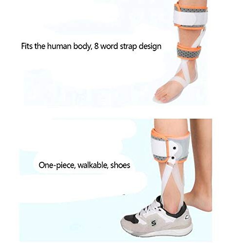 WJL JIN Ankle Support Orthosis Foot Drop AFO Postural Correction Brace Splint...