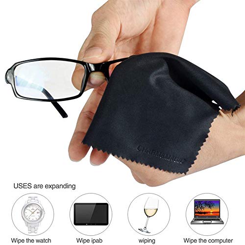 Eyewear Accessories Ultra-Soft Scouring Pad Microfiber Clean Lens Cloth Clean...