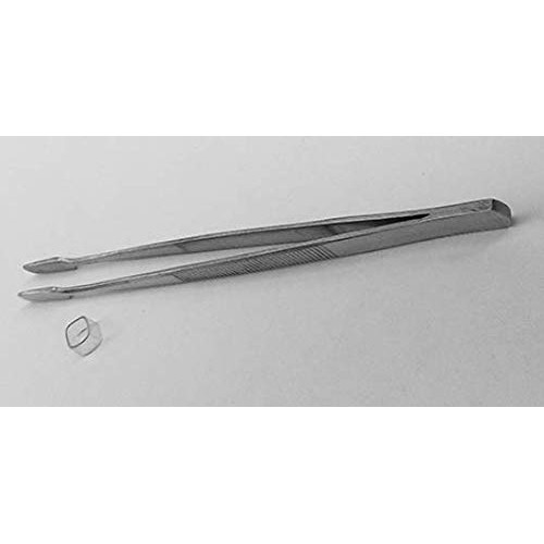 WOIWO 3PCS Straight Head Stainless Steel Duck Bills Flat Eyebrow Stamp Photo ...