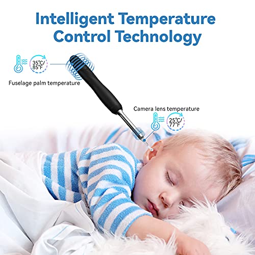 Ear Wax Removal Tool Camera, Earwax Remover Tool, Ear Camera,1600P FHD Wirele...