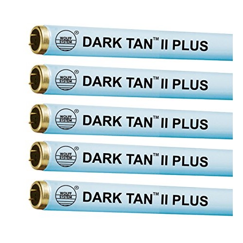 Wolff Dark Tan II Plus F71 100W Bi Pin Tanning Lamp 16 Pack Tanning Bulbs