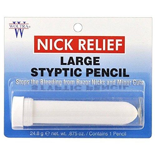 Nick Relief Large Styptic Pencil, 0.875 oz
