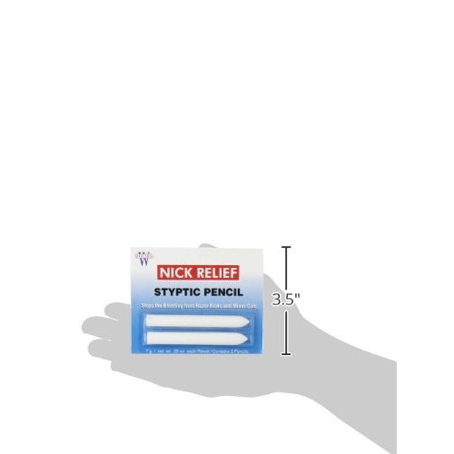 Woltra Styptic Pencil Small, 0.25 Ounce (Pack of 6)