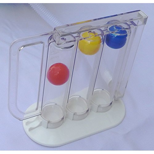 Wonder Care Deep Breathing Lung Exerciser | Washable & Hygienic | Breath Meas...