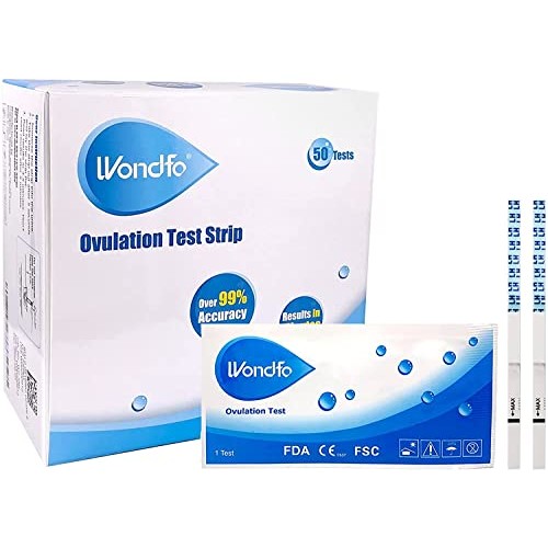 Wondfo Ovulation Test Strips Predictor Kit Detecting LH Surge - Highly Sensit...