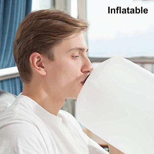 WoodyKnows 2021 Newly Upgraded Side-Sleeping Backpack with All Magic Tape Str...