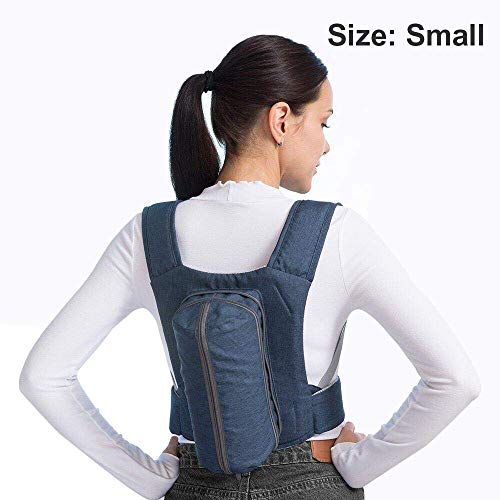 WoodyKnows 2021 Newly Upgraded Side-Sleeping Backpack with All Magic Tape Str...