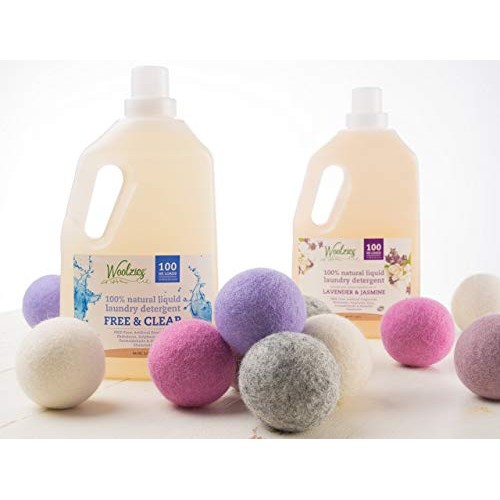 Woolzies Wool Dryer Balls Organic: Our Big Wool Spheres are the Best fabric s...