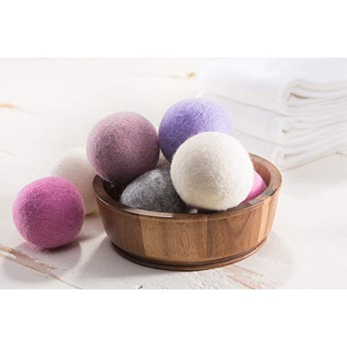 Woolzies Wool Dryer Balls Organic: Our Big Wool Spheres are the Best fabric s...