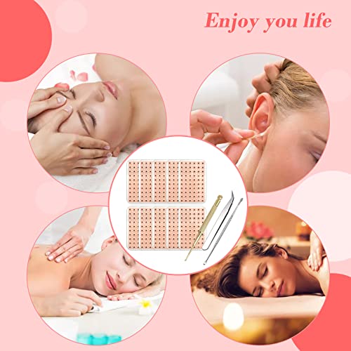 Multi-Condition Ear Seeds Acupuncture Kit Multi-Condition Facial Reflexology ...