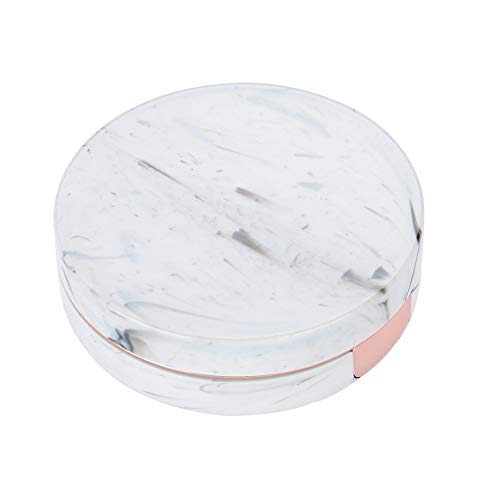 Easy To Carry Marble Pattern Lenses Case, Small Size Environmental Contact Le...