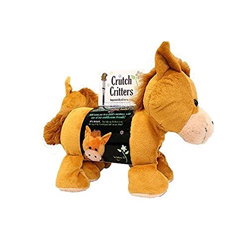 Crutch Critters Plush Horse Shaped Crutch Pads, Set/2