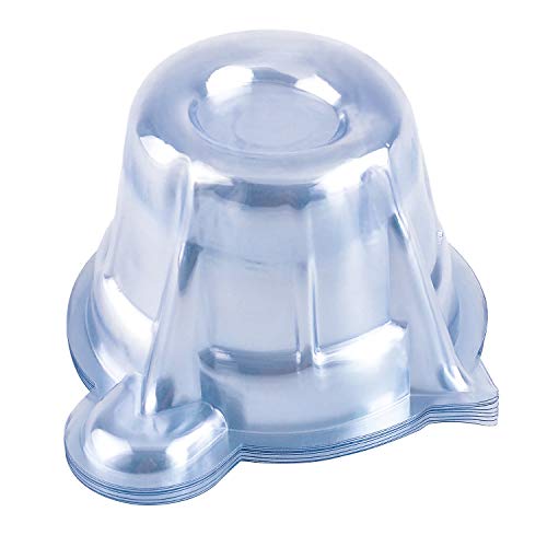 Disposable Plastic Urine Collection Cups, 60ML 100 Pack Specimen Container fo...