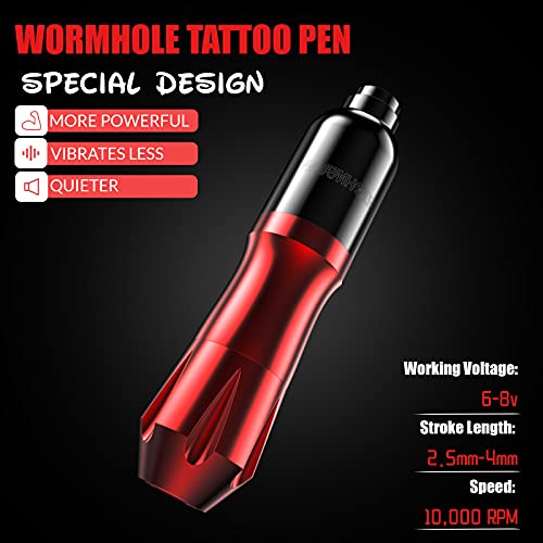 Tattoo Kit Tattoo Machine Kit 20 Tattoo Cartridge Needles 10 Color Tattoo Ink...