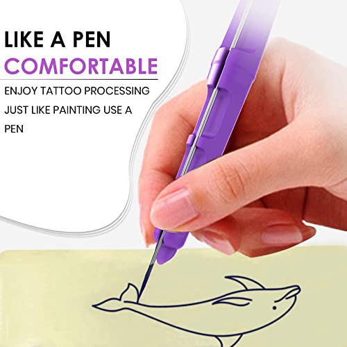 Tattoo Kit, Wormhole Tattoo Poke and Stick Kit Stick n Poke Tattoo Kit Hand S...