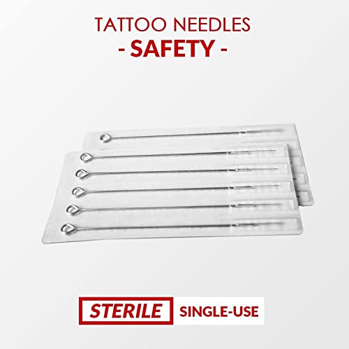 Tattoo Kit, Wormhole Tattoo Poke and Stick Kit Stick n Poke Tattoo Kit Hand S...