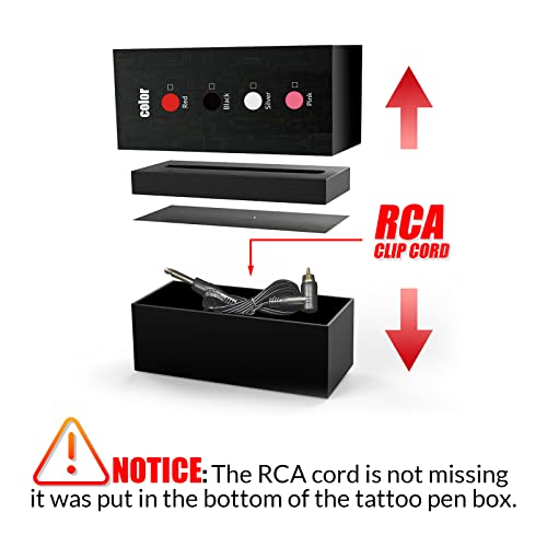 Wormhole Tattoo Pen Kit Cartridge Rotary Tattoo Kit Complete for Beginners Ta...