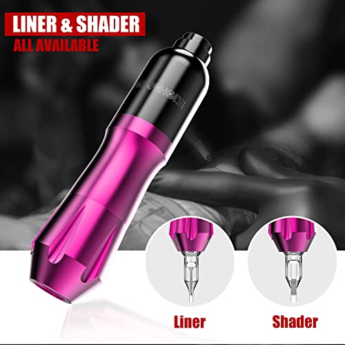 Wormhole Tattoo Pen Kit Cartridge Rotary Tattoo Kit Complete for Beginners Ta...