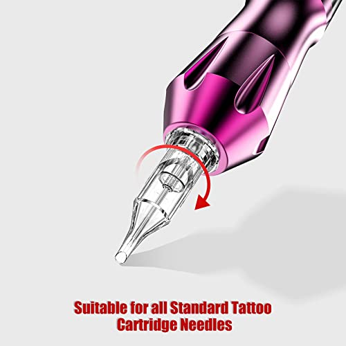 Wormhole Tattoo Pen Kit Cartridge Rotary Tattoo Kit Complete for Beginners Ta...