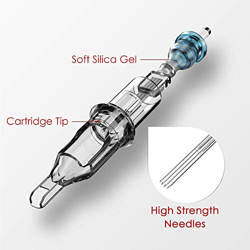 Tattoo Pen Kit Wormhole Cartridge Tattoo Kit for Beginners Rotary Tattoo Mach...