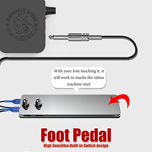 Wormhole Tattoo Kit Complete Tattoo Machine Kit Shading&Lining Rotary Tattoo ...