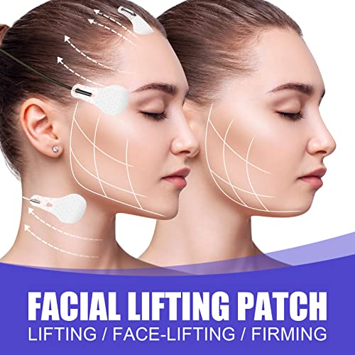 Face Lifting Patch Invisible Face Lift Tape Neck Eye V Line Shape Anti Wrinkl...