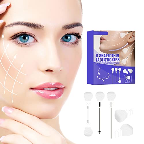 Face Lifting Patch Invisible Face Lift Tape Neck Eye V Line Shape Anti Wrinkl...