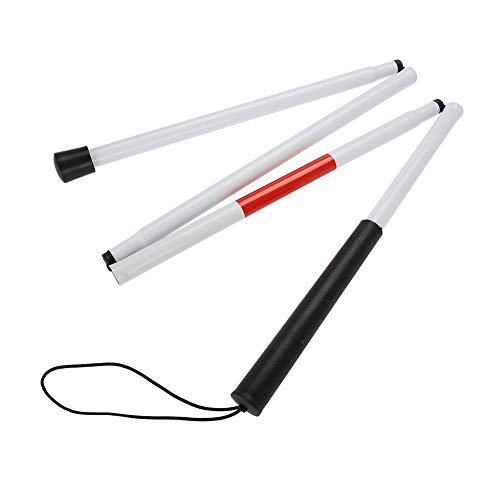 Walking Crutch, Walking Cane, Reflective Lightweight Outdoor Hiking for The S...