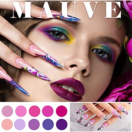 Gel Nail Polish Wowfun 25 Pcs - Gel Polish Set Nail Gel Polish Kit With Top C...